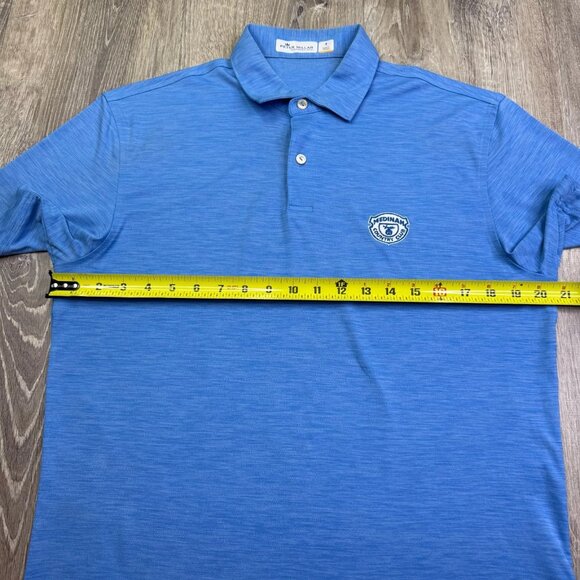 Peter Miller Featherweight Mens Blue Medinah Country Club Polo Shirt Size S - Picture 11 of 12